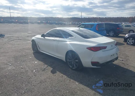 2018 Infiniti Q60 3.0T Red Sport 400 from USA, damaged, VIN JN1FV7EL9JM631222